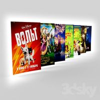 Posters-Volt, Valli, Shrek and ...