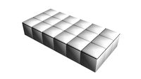 Sofa / Cama Baseado em Strips Letto, por Cini Boeri
