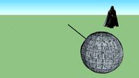 darth vader on the deathstar