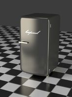 A gray Refrigerator