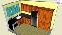 PM - Single Kitchen Cabinet Design