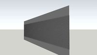 louvered wall