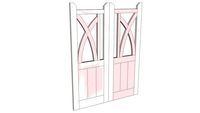 MENUISERIE AMF PORTILLON BOIS