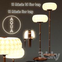 96 Molecules Floor Lamp