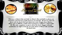 Matty's Bar and Grill Brochure