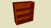 Cherry-Wood Bookcase