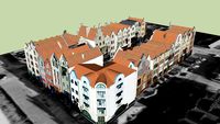 Tenement houses, Elbląg, Poland