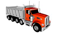 2011-2012 Kenworth W900BX Series- Dump Truck