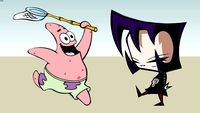 Gaz meets Patrick Star
