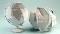 Paper Globe