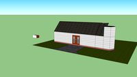 Small tudor house