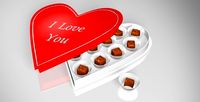 Heart shapped Box of Chocolates