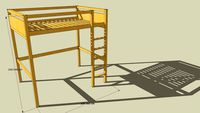 IKEA Loft Bed Tovik