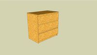 IKEA Malm 3-Drawer Chest