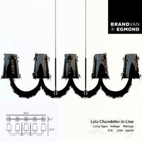 Chandelier Lola Chandelier in Line