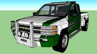 Chevy Silverado Jackson County Oregon Sheriff Patrol