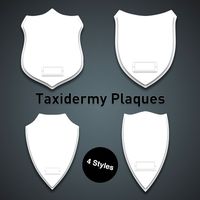 Taxidermy Plaques