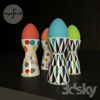 Sagaform Candy Egg Cup and Drop Egg Cup