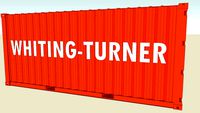 Whiting-Turner 20' Container