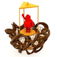 Christmas Tree Ornament Santa Claus