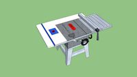 Routr table and outfeed