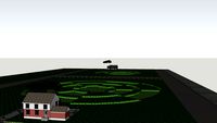 TR 3B UFO crop circles new England US. (2011)