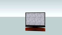 48'TV W/ Generic Stand