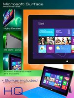Windows 8 Tablet Microsoft Surface + Touch Cover