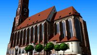 St. Martinskirche Landshut in Bavaria