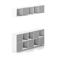 Standing and Handing Shelves