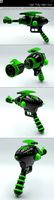 High Poly Alien Gun