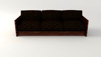Retro Cloth Sofa