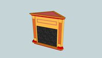 Fireplace Cabinet (Corner)