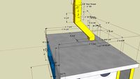 Dustproof projector mount