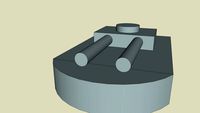 double cannon hovertank