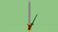 Gladio romano (roman sword)