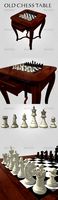 Old Chess Table