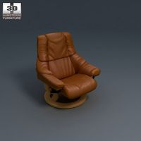 Tampa Chair - Ekornes Stressless - 3D Model.