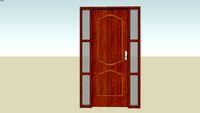 Porta Madeira Batentes Duplos