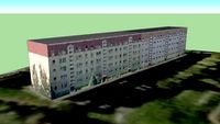 Ein Wohnblock in der Helene-Weigel-Straße