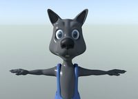 Wolf Cartoon
