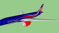 OT of the Sky (2012 FICTIONAL]) - Boeing 787-8OT Dreamliner 'Only GB'