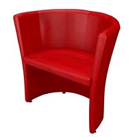 Red Leather Armchair