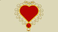 heart shaped pendant