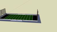 Arena Football field (true dimensions)