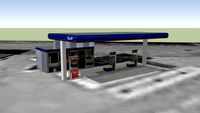 Tankstation Kregel te Norg