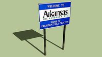 Welcome Sign Arkansas