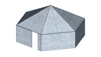 Polyiso h12 non-bevelled