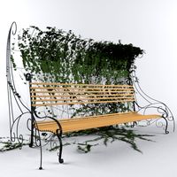 Bench with Hedgegrow