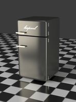 Fridge Freezer Combi gray